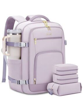 Travel Backpack For Women Flight‎ Approved, 50L Large Carry On Backpack
